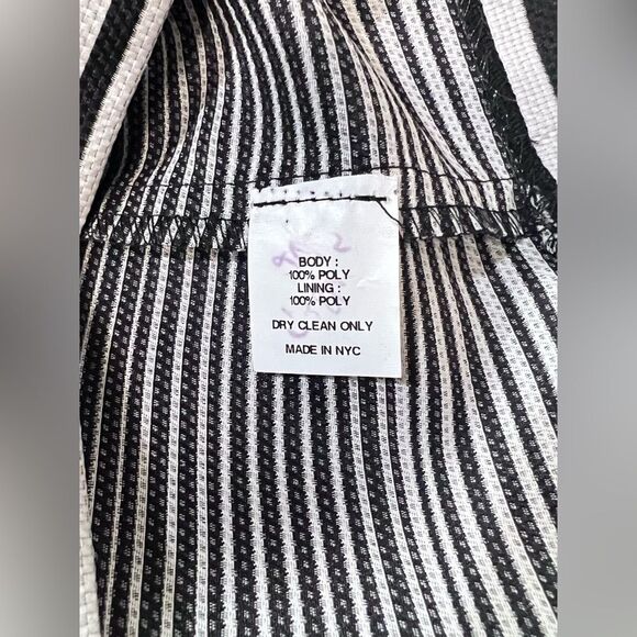 HUNTER BELL‎ Black and white stripe shift dress size M. - Picture 11 of 13